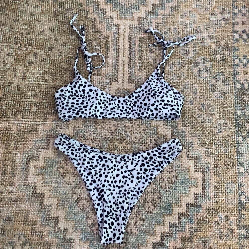 polka dot bikini